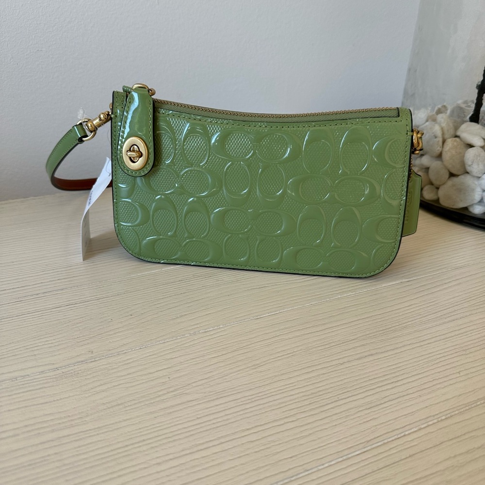 Coach Signature Patent Penn - Green
